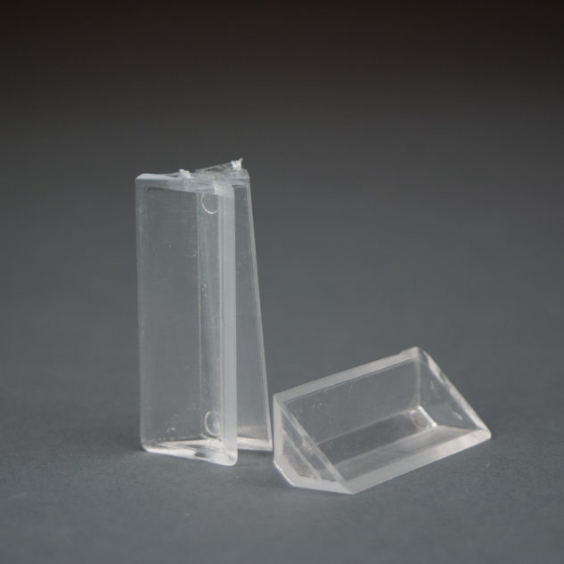 Clear corner brace