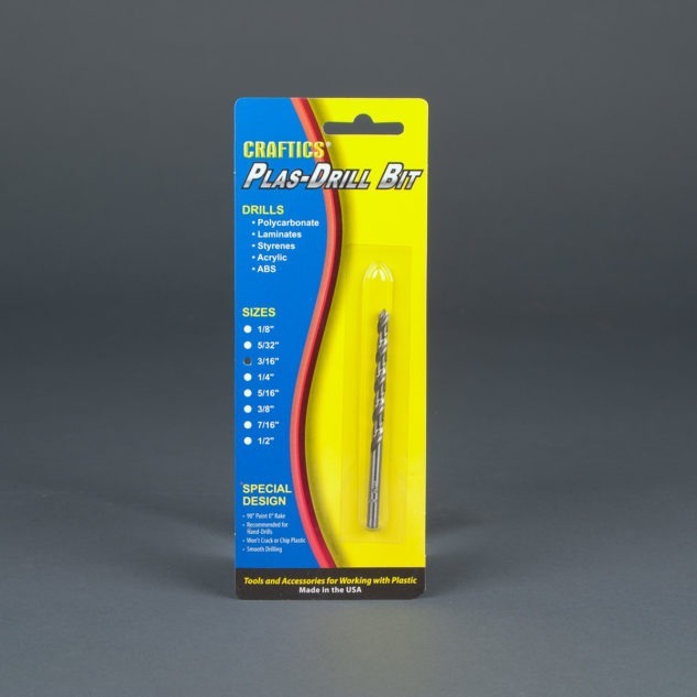 Craftics Pla-Drill 3/16 drill bit