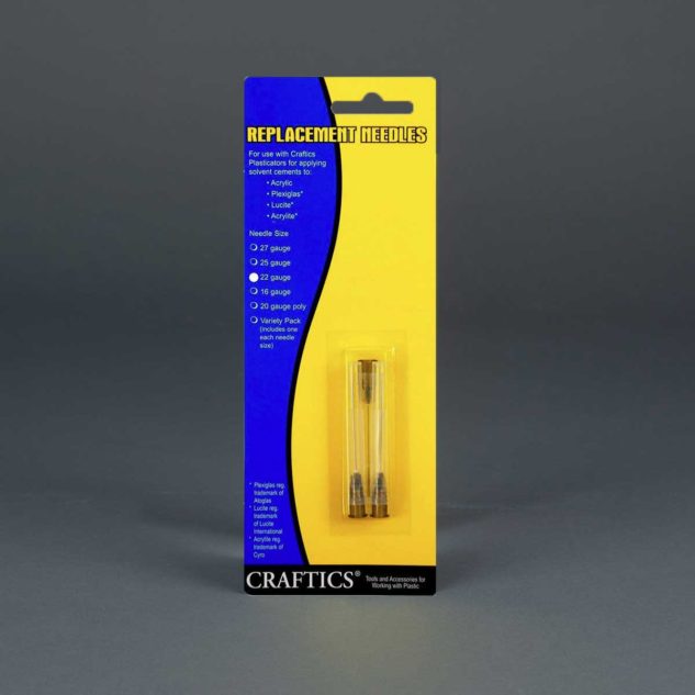 Craftics replacement Plasticator 22ga needle