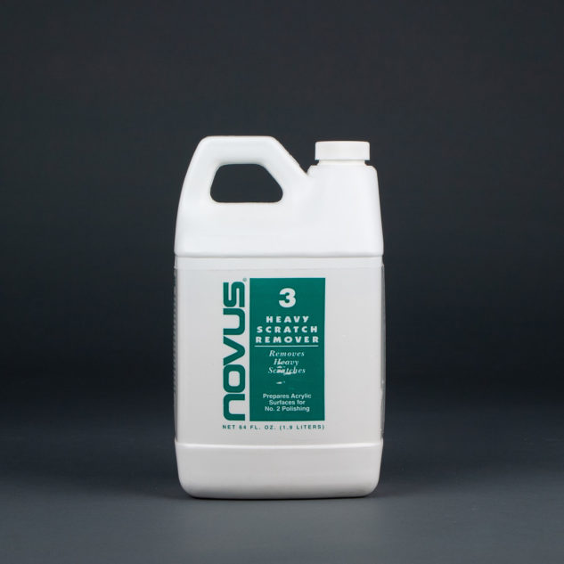 Novus Plastic Polish No. 3 Heavy Scratch Remover 64oz