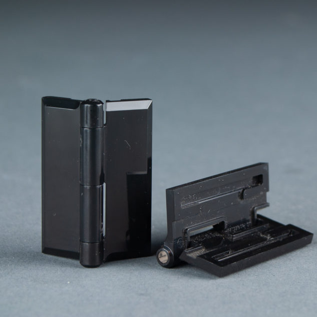 Plasti-Hinge Black Acrylic Hinge