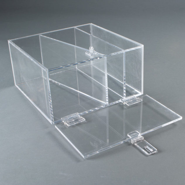 Literature holders manufactured by Lustercraft