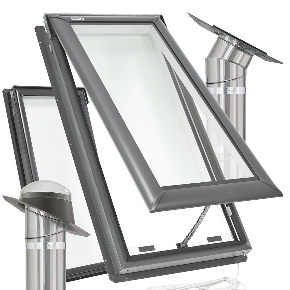 Lustercraft is a distributor of Velux skylights