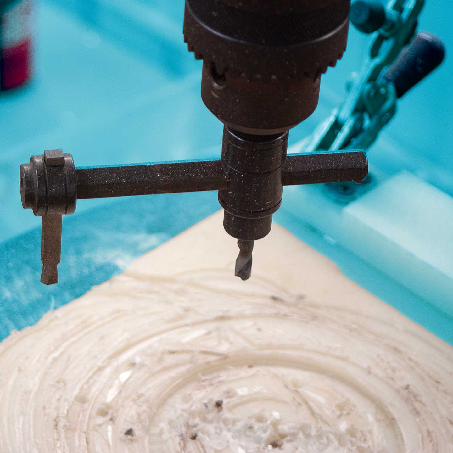 Fabrication services: plastic drilling and taping