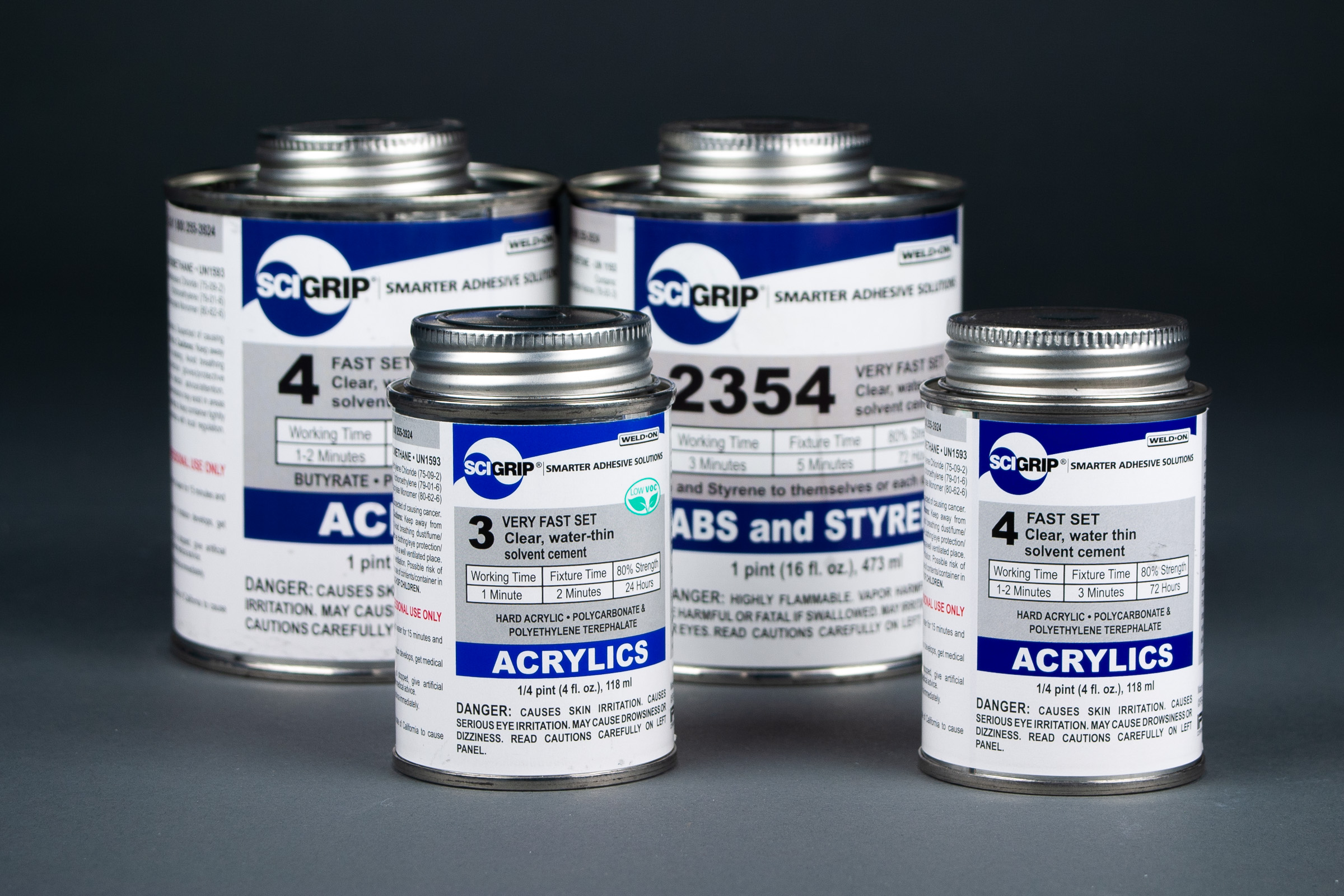 SciGrip Weld-on Acrylic Solvent Cement